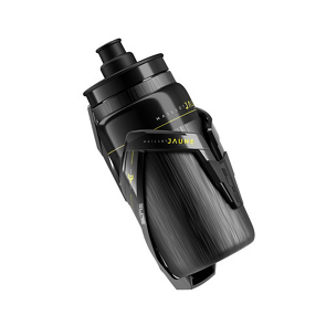 Porte bidon ELITE Kit Maillot Jaune CUSTOM RACE PLUS + FLY 550 ml - Peloton GP