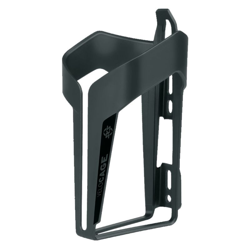 Porte - bidon SKS Velocage Basalt Gris Logo Noir - Peloton GP