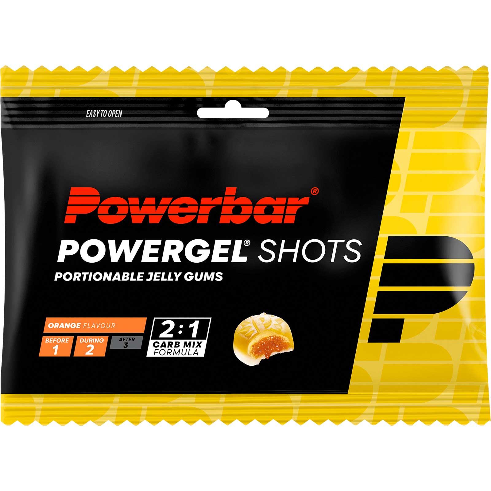 PowerBar PowerGel Shots gummies énergétiques 60 g - Peloton GP