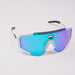 Lunettes AEROSCOPE Blanc Brillant / Bleu Miroir - Scicon