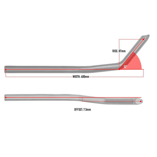 PROFILE DESIGN Extensions Aluminium 52A 22.2 mm - Peloton GP