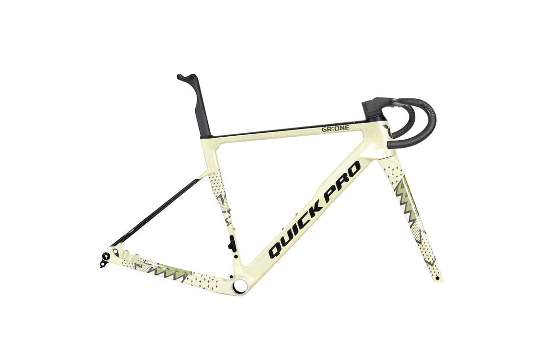 Quickpro Frame Quick Pro GR:One Frameset – Gravel / All-Road Carbone