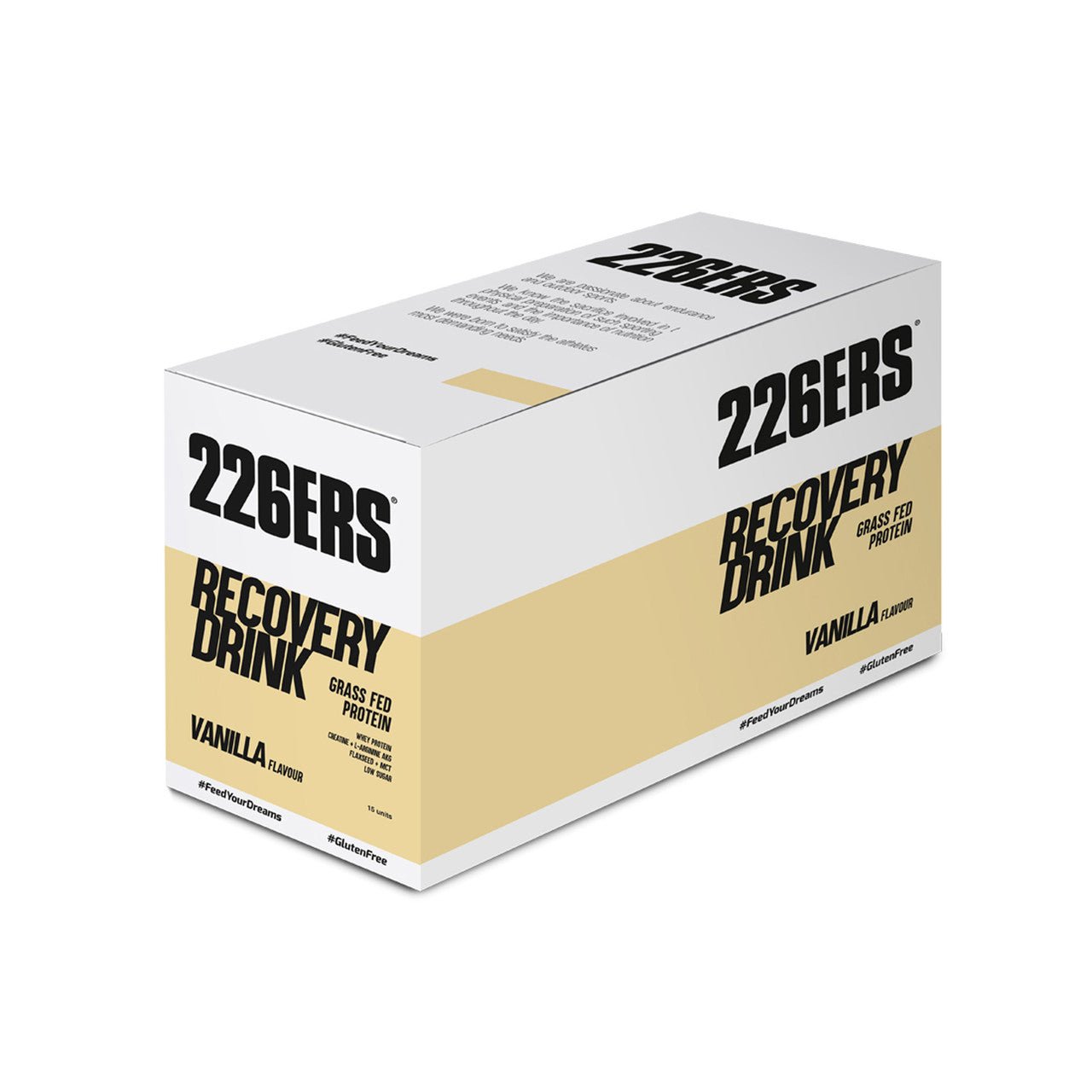 Recovery Drink Grass Fed - Boîte de 15 × 50 g - Peloton GP