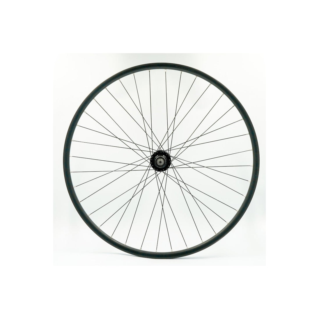 Roue arrière 700 VTC double paroi noire à disque - Peloton GP