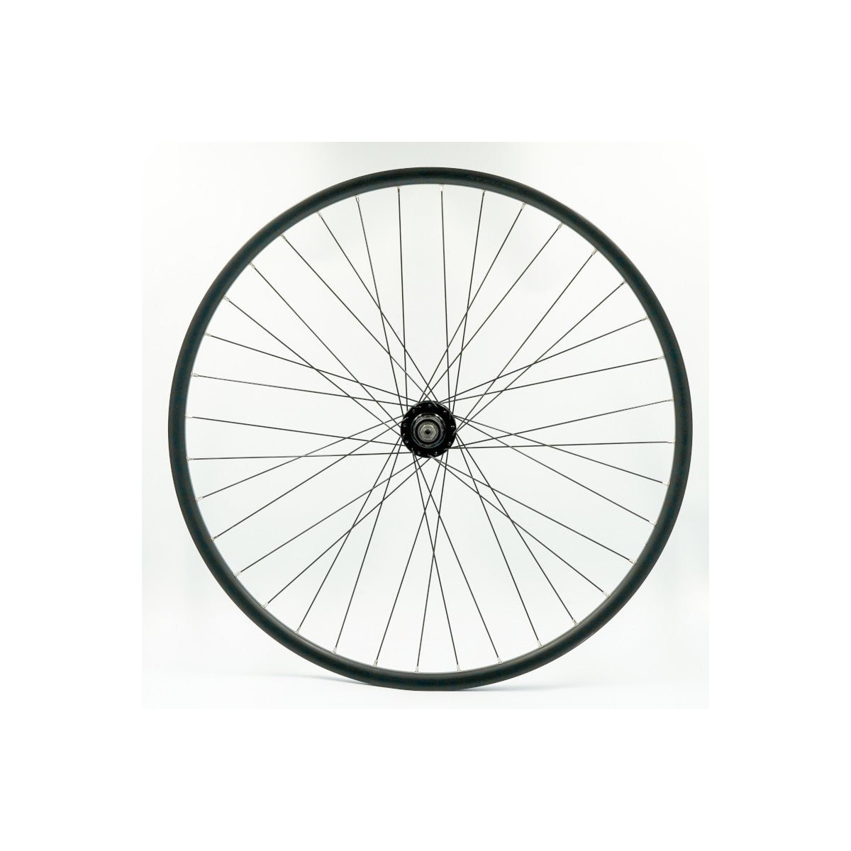 Roue arrière 700 VTC double paroi noire à disque - Peloton GP