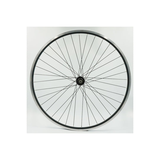 Roue Arrière 700 VTC Double Paroi Noire Patin QR10 - Peloton GP