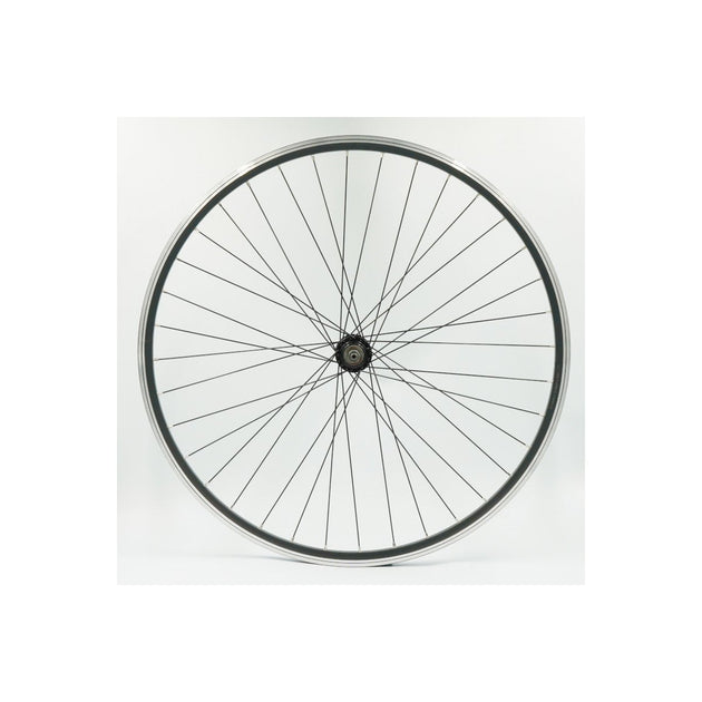 Roue Arrière 700 VTC RL Double Paroi Noire QR10 Patin - Peloton GP