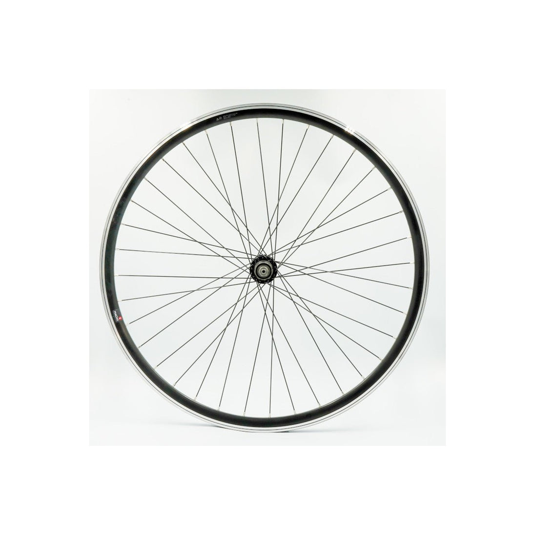 Roue Arrière 700C Route Double Paroi Noire QR10 Patin - Peloton GP