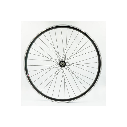 Roue Arrière 700C Route Double Paroi Noire QR10 Patin - Peloton GP