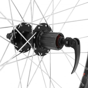 Roue arrière VTC 6 trous à cassette 9/10/11v - VELOX - Peloton GP