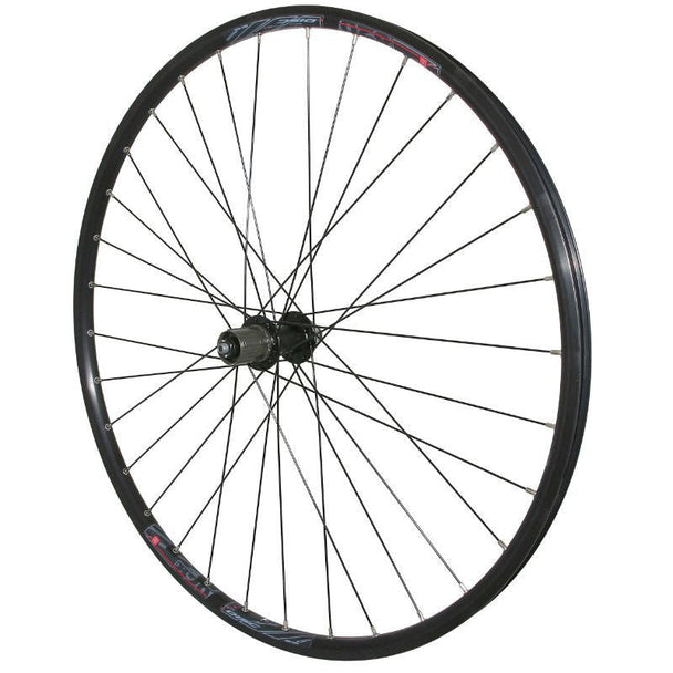 Roue Arrière VTC 700C – Disque Centerlock – ER20 – Moyeu Shimano QC400 – 11/10/9V – Jante 19C – 32 rayons – Noir - Peloton GP