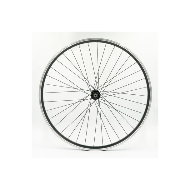 Roue avant LRT 26" alu double paroi noir axe QR10 - Peloton GP