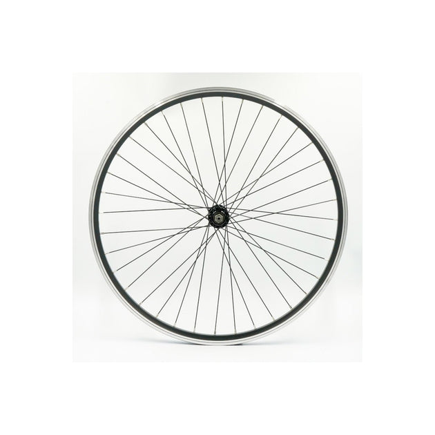 Roue avant LRT 26" alu double paroi noir axe QR10 - Peloton GP