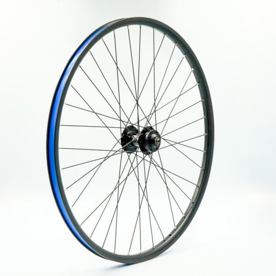 Roue Avant VTT 26" Disque Double Paroi QR10 Noire - Peloton GP