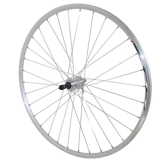 Roue Route 700 Elan CFX Argent Arrière Roue Libre 32T 13C - Peloton GP