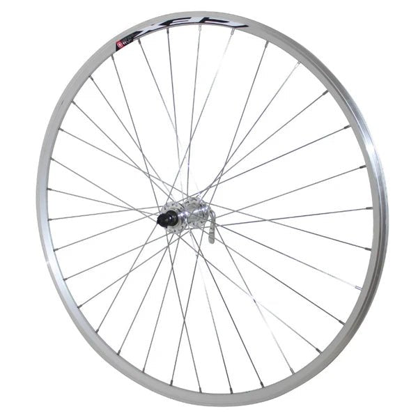 Roue Route 700 Elan CFX Argent Avant Moyeu Alu 32T Jante 13C - Peloton GP