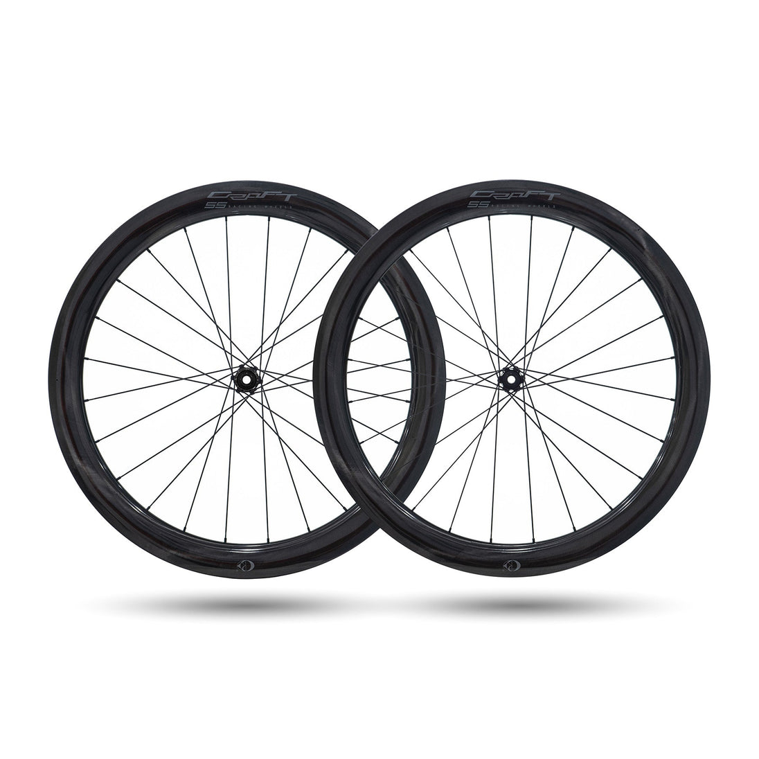 Roues carbone CRW Works D45 / D55 disque route - Peloton GP