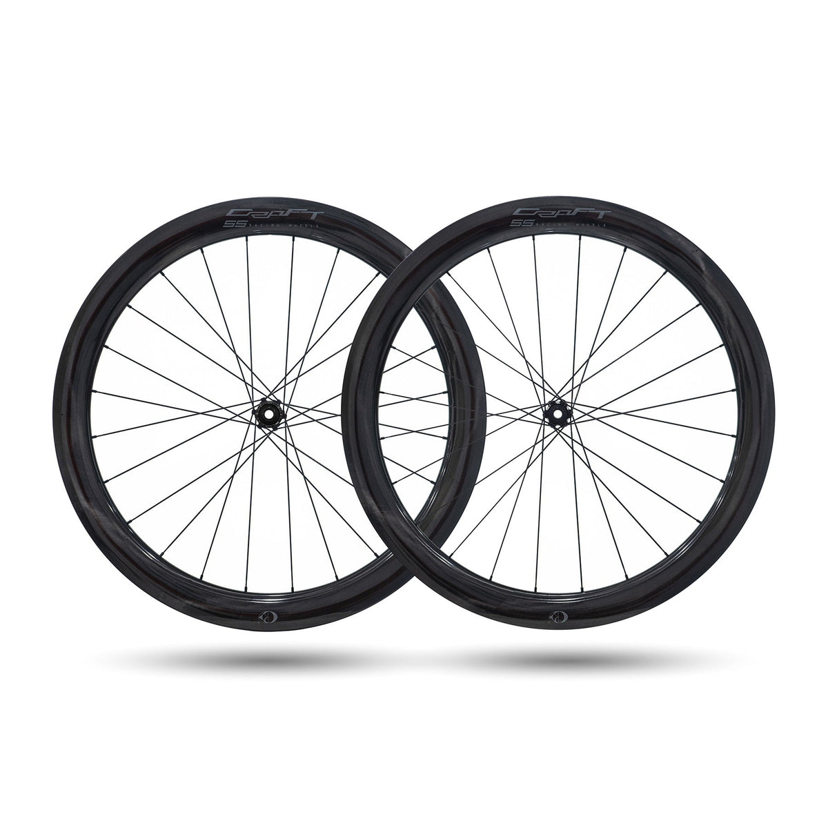 Roues carbone CRW Works D45 / D55 disque route - Peloton GP