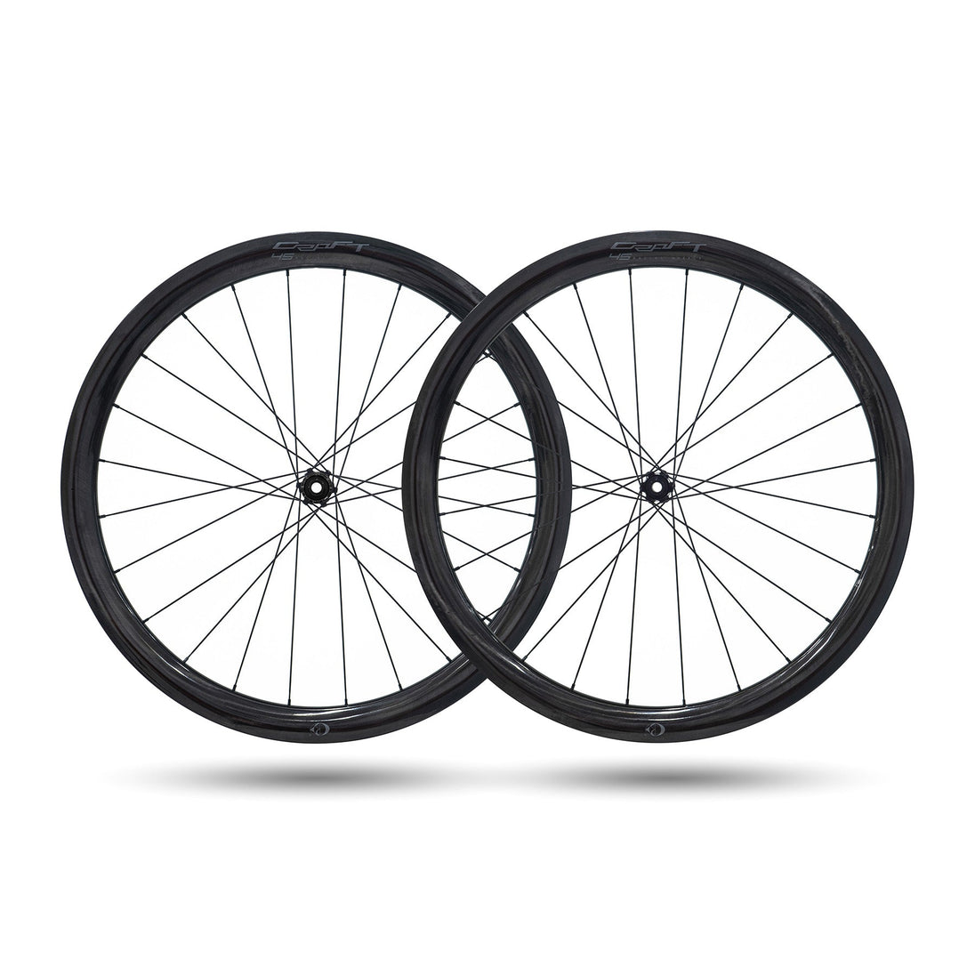 Roues carbone CRW Works D45 / D55 disque route - Peloton GP