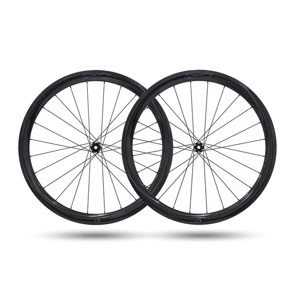 Roues carbone CRW Works D45 / D55 disque route - Peloton GP