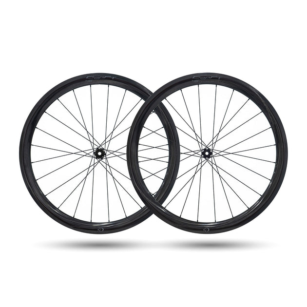 Roues carbone CRW Works D45 / D55 disque route - Peloton GP