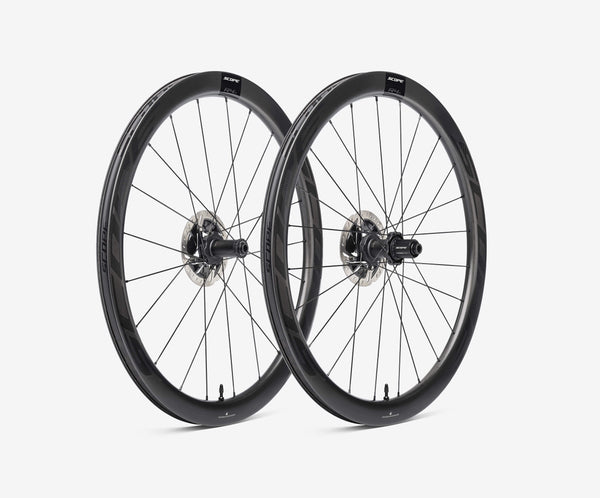 ROUES SCOPE R4.A – DISC – 45 MM – ALL - ROAD CARBONE - Peloton GP