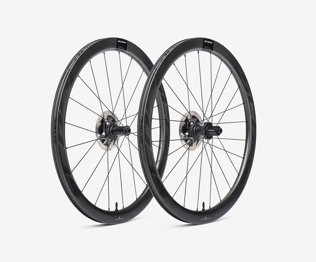ROUES SCOPE R4.A – DISC – 45 MM – ALL - ROAD CARBONE - Peloton GP
