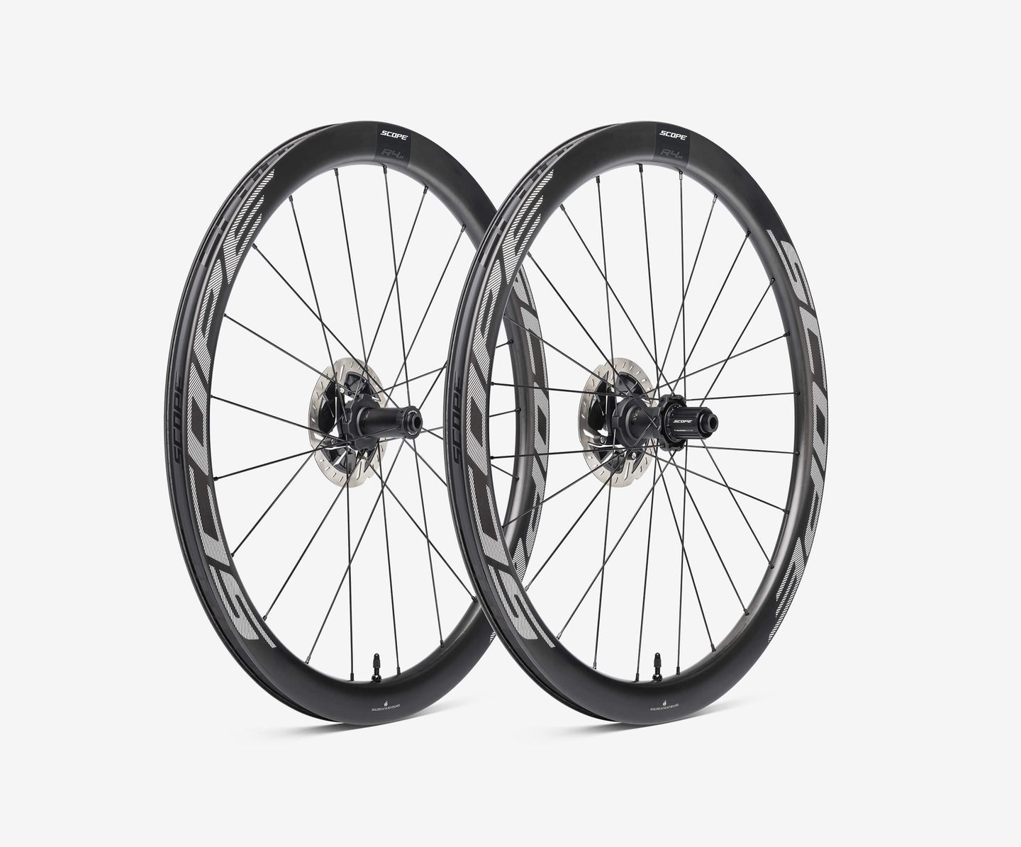 ROUES SCOPE R4.A – DISC – 45 MM – ALL - ROAD CARBONE - Peloton GP