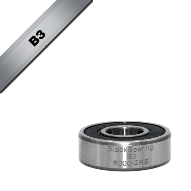 Roulement à billes B3 6000 - 2RS - BLACKBEARING - Peloton GP