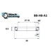 Roulement de direction A1 27.15 X 38 X 6.5 MM 36/45 - BLACKBEARING - Peloton GP