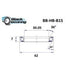 Roulement de direction B15 30.05 x 42 x 7 mm 36/45° - BLACKBEARING - Peloton GP