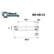 Roulement de direction C1 34.1 X 46.8 X 7 MM 45/45° - BLACKBEARING - Peloton GP