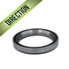 Roulement de direction C100 37 X 48.9 X 6.5 MM 36/45 - BLACKBEARING - Peloton GP