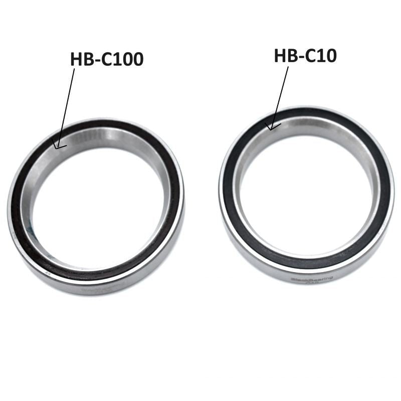 Roulement de direction C100 37 X 48.9 X 6.5 MM 36/45 - BLACKBEARING - Peloton GP