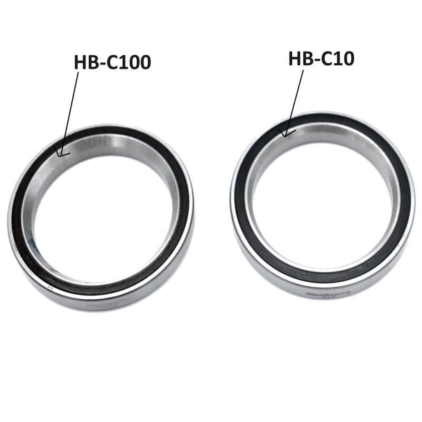 Roulement de direction C100 37 X 48.9 X 6.5 MM 36/45 - BLACKBEARING - Peloton GP