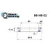 Roulement de direction E1 40 X 50.8 X 7.14 - 45/90° - BLACKBEARING - Peloton GP