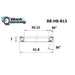 Roulement de directionB13 30.15 X 41.8 X 7 MM 36°/36 - BLACKBEARING - Peloton GP
