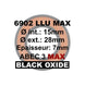 Roulement Enduro Bearings 6902 LLU MAX Black Oxide 15x28x7 - Peloton GP