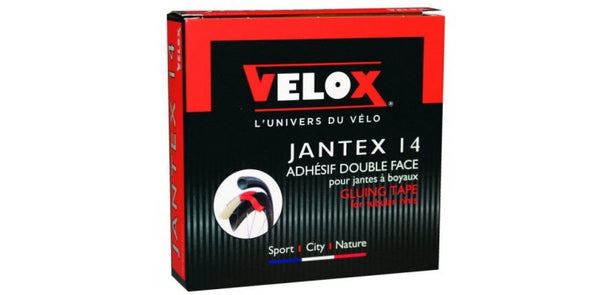 Ruban adhésif double face JANTEX 14 pour collage de deux boyaux - VELOX