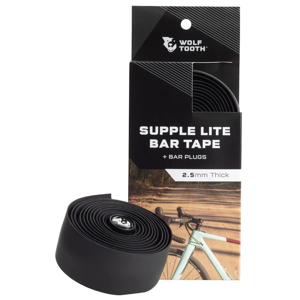 Ruban de Cintre Supple Lite Noir - Wolf Tooth - Peloton GP