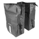 Sacoche arrière double CB-8090, 25 L, noir effet carbone - Peloton GP