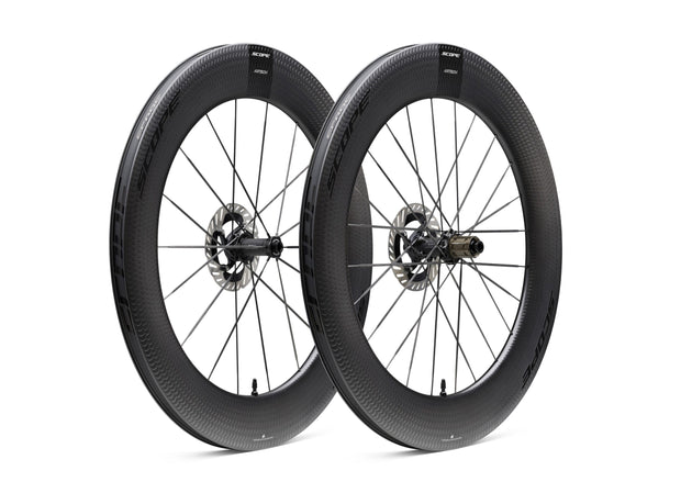 Scope Artech 8.T Paire de roues carbone triathlon disque - Peloton GP