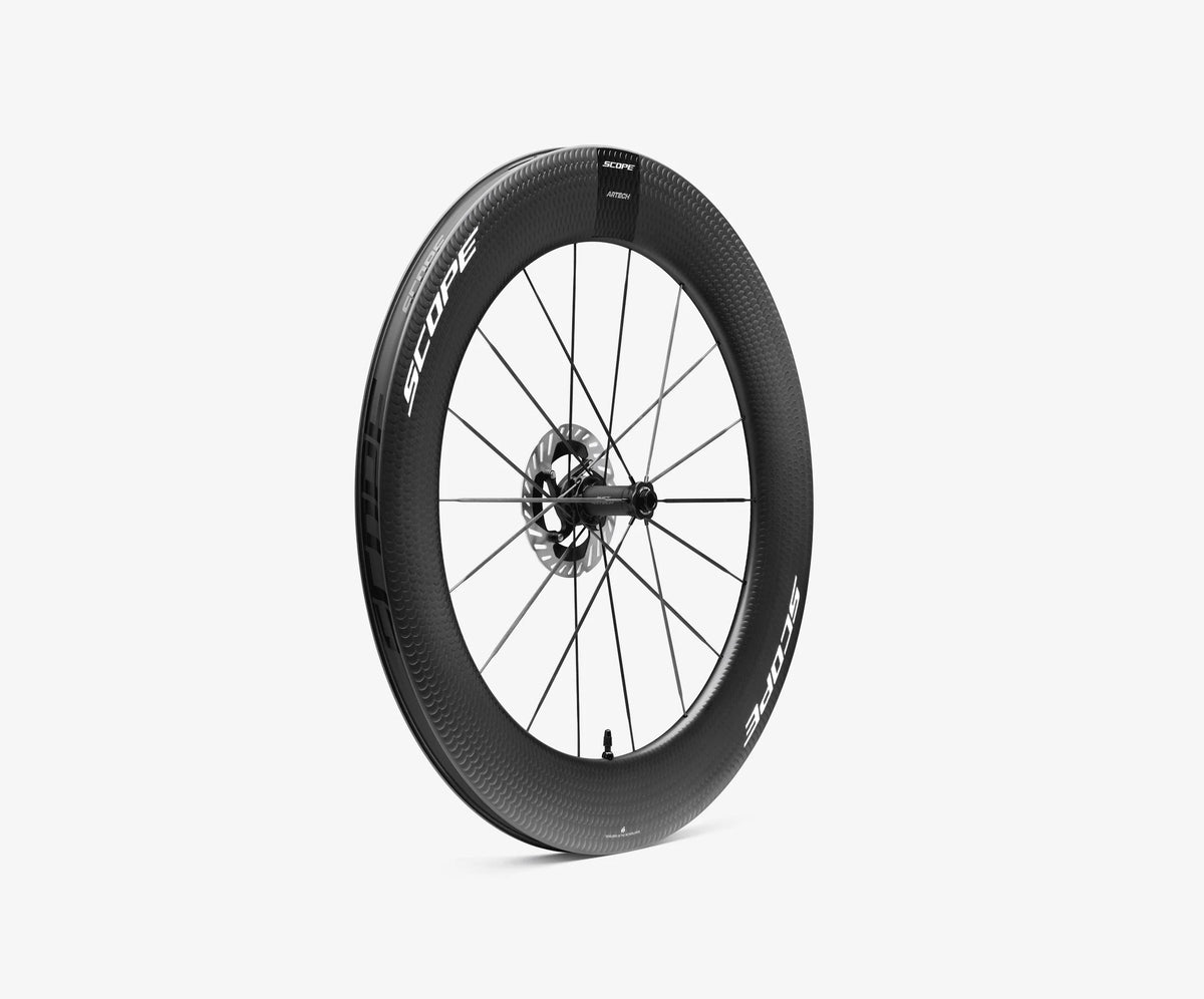 Scope Artech 8.T Roue avant carbone triathlon disque - Peloton GP