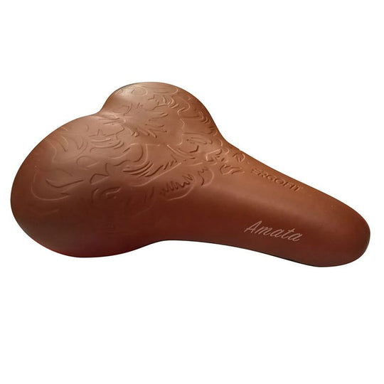 SELLE BASSANO Amata Unisex Cream Spring Saddle - Peloton GP