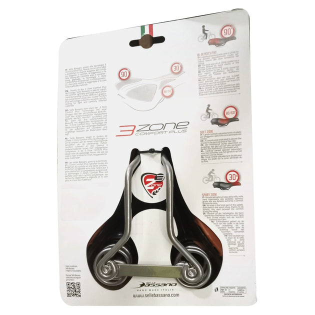 SELLE BASSANO Amata Unisex Cream Spring Saddle - Peloton GP