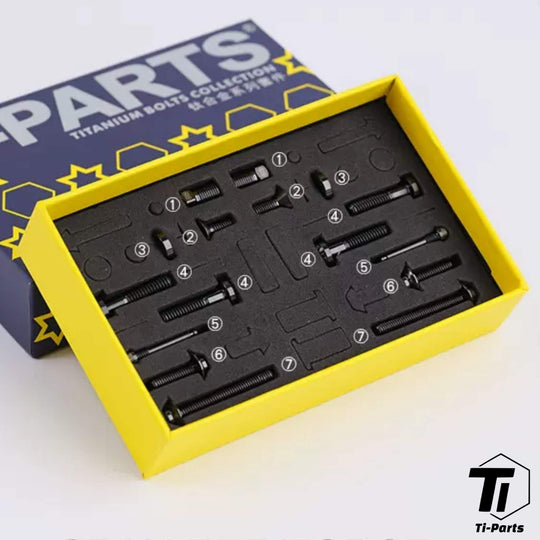 Kit de mise à niveau étriers en titane pour SRAM AXS - Ti-parts