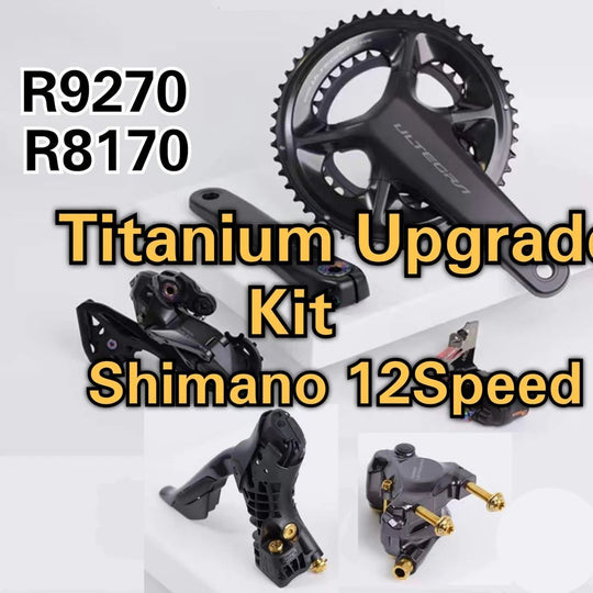 Kit de mise à niveau route en titane pour Shimano 12V - Ti-parts