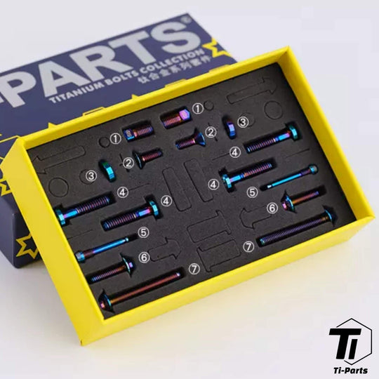 Kit de mise à niveau étriers en titane pour SRAM AXS - Ti-parts