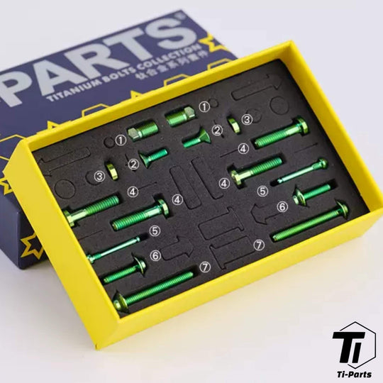 Kit de mise à niveau étriers en titane pour SRAM AXS - Ti-parts