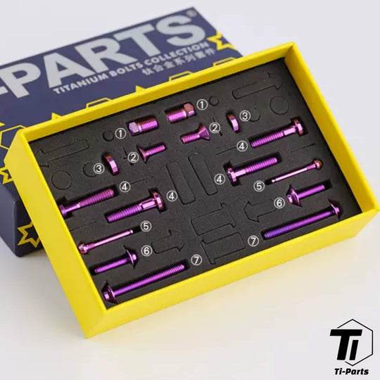 Kit de mise à niveau étriers en titane pour SRAM AXS - Ti-parts